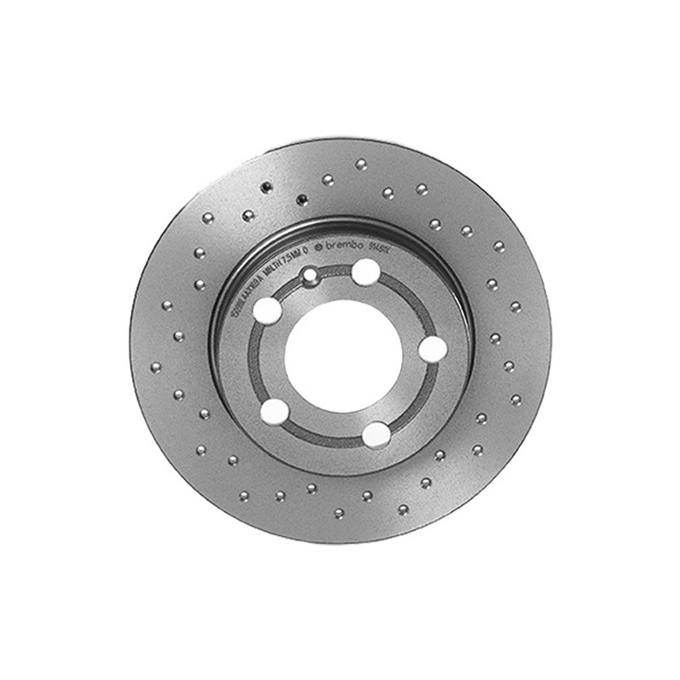 Audi Brembo Disc Brake Rotor - Rear (239mm) 1J0615601D